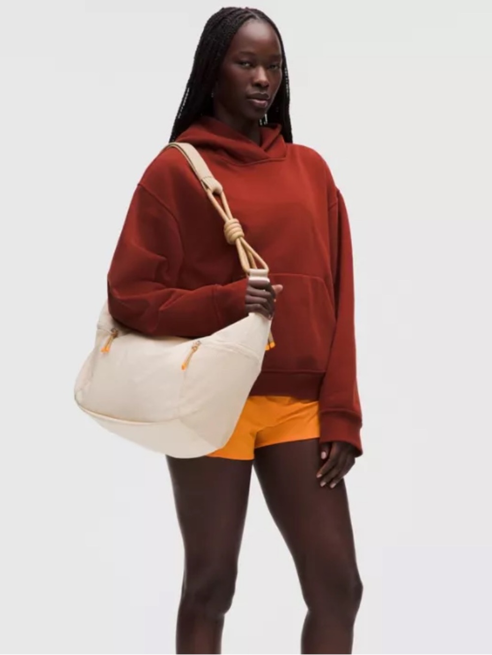 NWT Lululemon Large Slouchy Sling Bag 13L
Paracord Breakfast Tea/Khaki/Cirtus - Picture 2 of 9